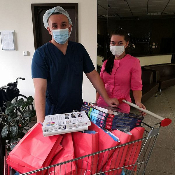 Подарки пациентам гематологических отделений