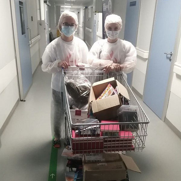 Подарки пациентам гематологических отделений